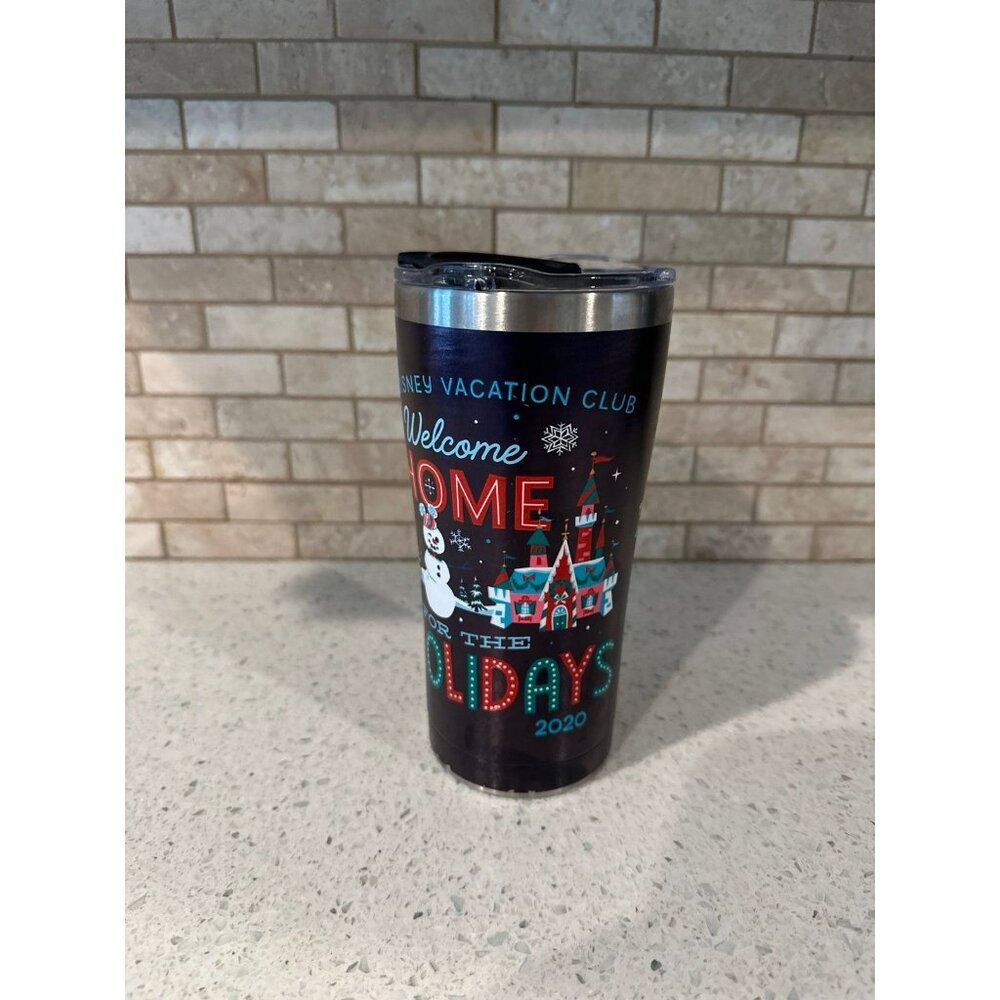 2020 Disney Vacation Club Parks DVC Home‎ For Holidays Christmas Tervis Tumbler